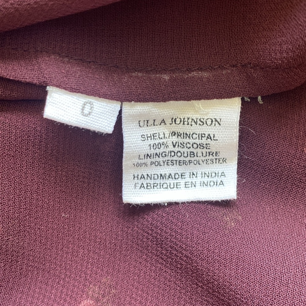 Ulla Johnson Myna dress Sz 0 - Picture 8 of 10